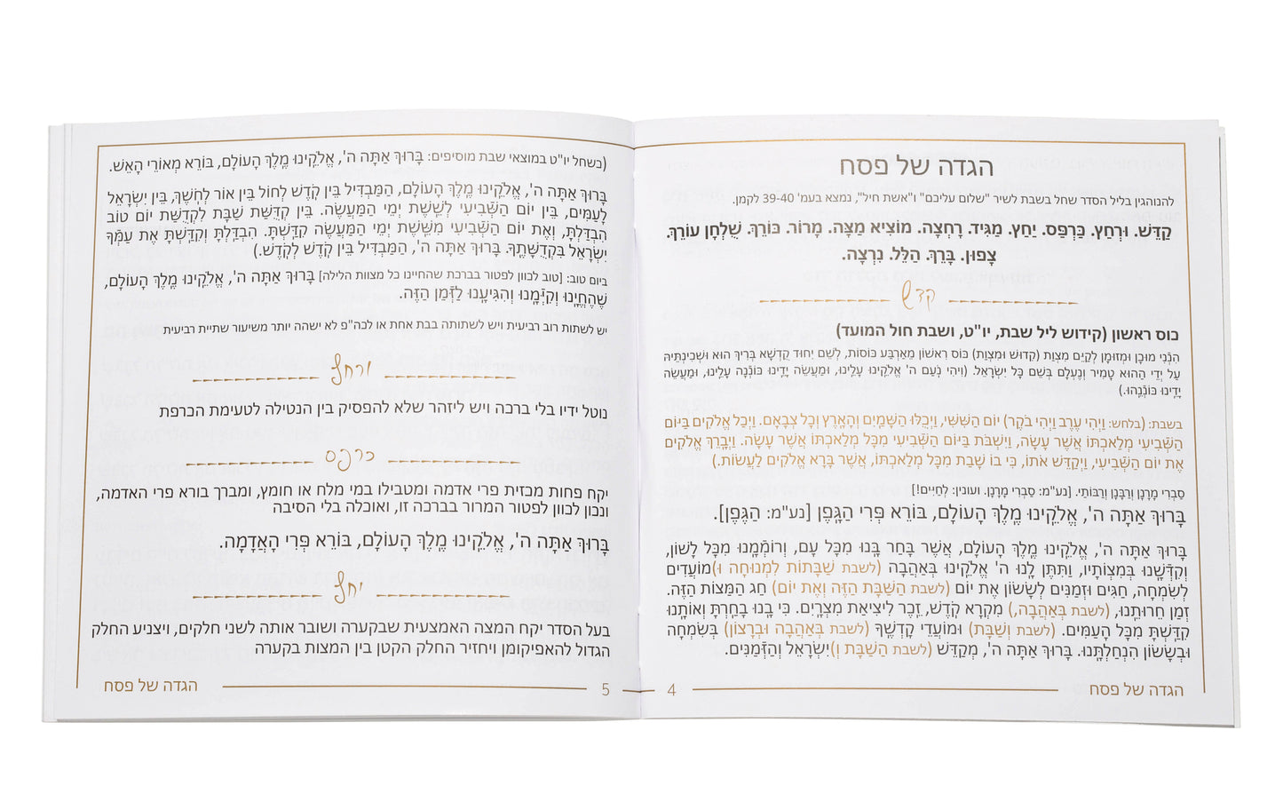 הגדה של פסח Pesach Song Bencher